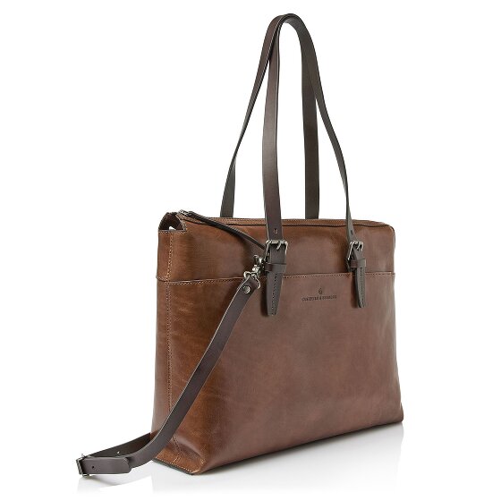 Castelijn & Beerens Rien Bolsa de hombro Protección RFID Piel 40 cm Compartimento para el portátil