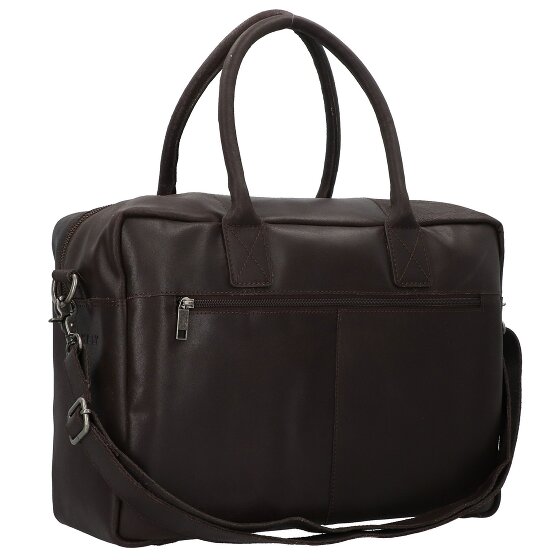 Burkely Maletín Vintage Mitch Piel 39 cm Compartimento para portátil