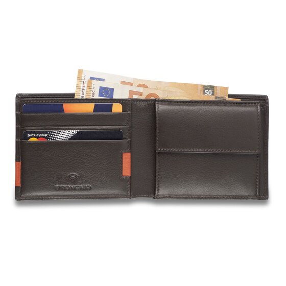 Roncato Monaco Cartera Protección RFID Piel 9 cm
