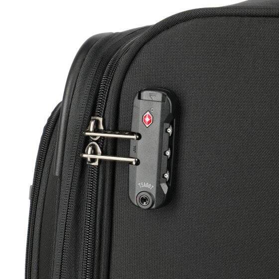 Travelite Umbria 4 ruedas Juego de maletas 3 piezas con pliegue de expansión