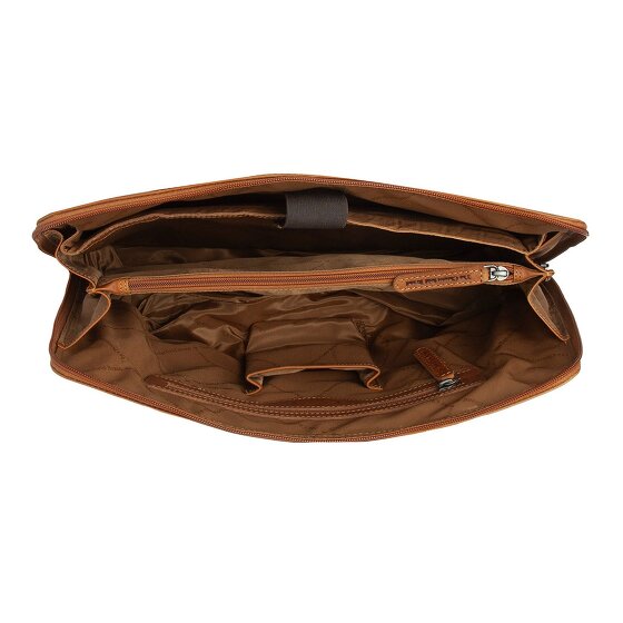 The Chesterfield Brand Branson Bolsa de hombro Piel 37 cm Compartimento para el portátil