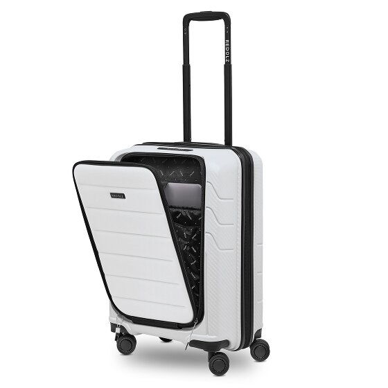 Redolz Trolley de cabina Essentials 17 de 4 ruedas Compartimento para portátil con bolsillo blando de 55 cm