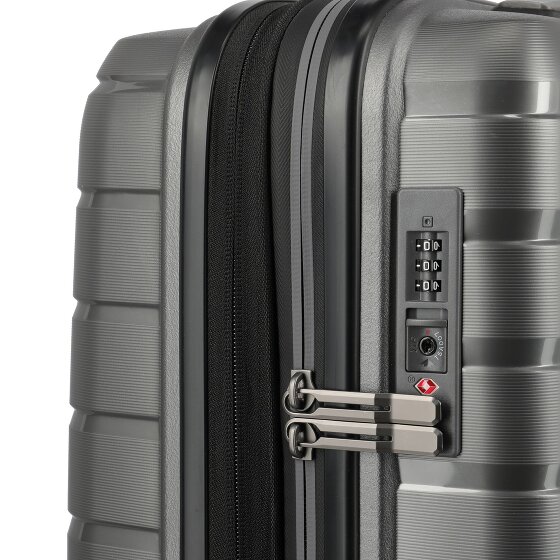 Travelite Air Base 4 ruedas Carro de la cabina 55 cm con pliegue de expansión