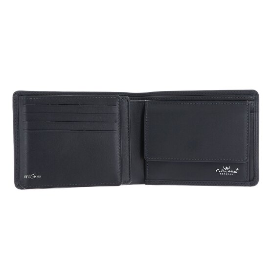 Golden Head Polo Cartera Bloqueo RFID Piel natural 12.5 cm