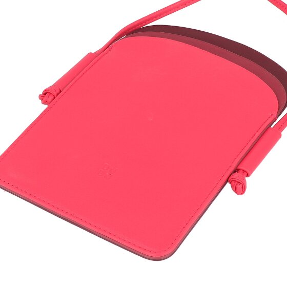DuDu Bolsa de móvil de colores de Menorca de cuero de 12 cm