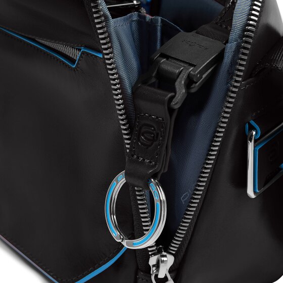 Piquadro Blue Square Bolsa de hombro Piel 27 cm