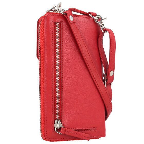 Greenburry Funda de napa para teléfono móvil RFID de 8 cm