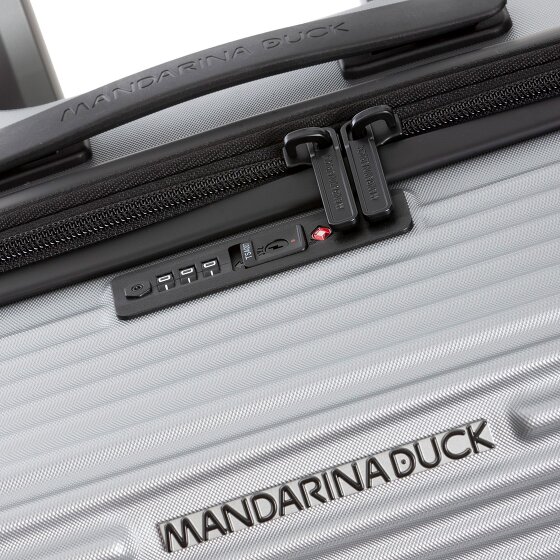 Mandarina Duck Tank Case 4 ruedas Trolley L 75 cm Con fuelle expandible