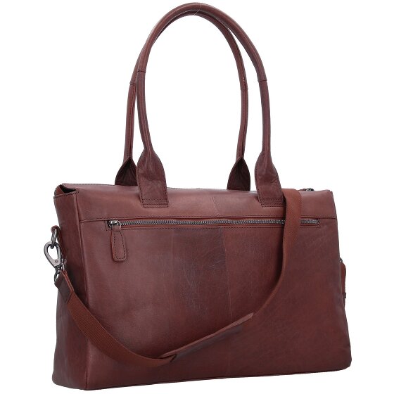 Plevier Rock Beryl Bolsa de hombro Piel 40.5 cm Compartimento para el portátil