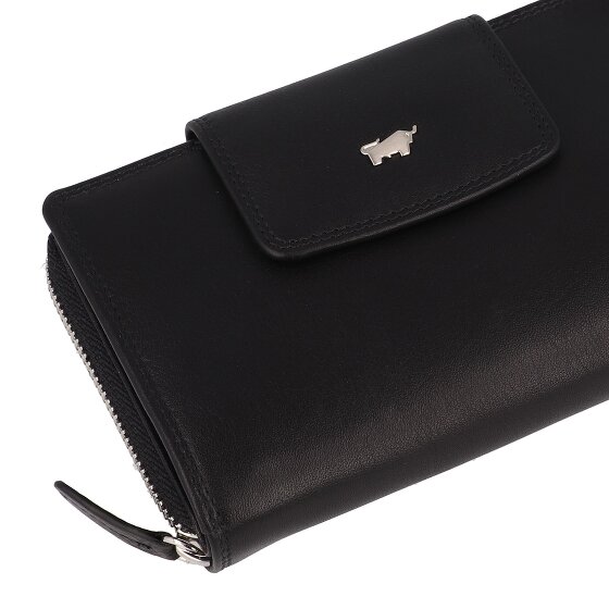 Braun Büffel Cartera Golf Secure RFID Piel 14 cm