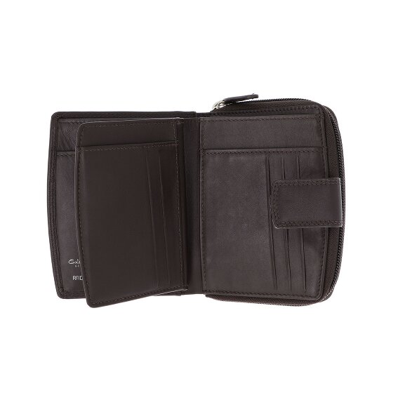 Golden Head Polo Cartera Bloqueo RFID Piel natural 12 cm