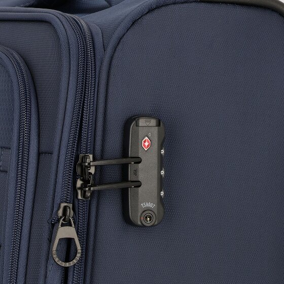 d&n Travel Line 9704 4 ruedas Trolley de cabina S 55 cm Con fuelle expandible