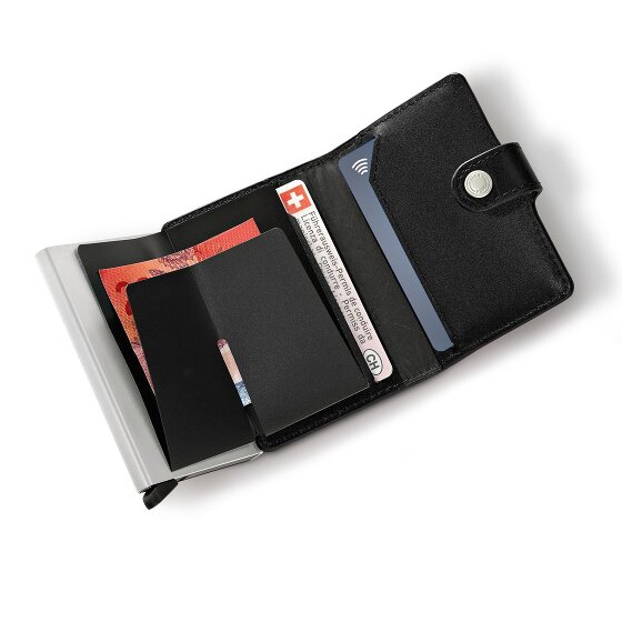 Victorinox Altius Secrid Estuche para tarjetas de crédito Protección RFID Piel 10 cm