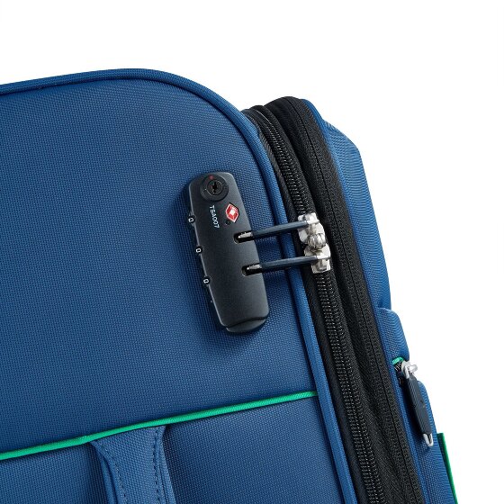 Delsey Paris x United Colors of Benetton Colour Bock Trolley de 4 ruedas 67 cm con pliegue extensible