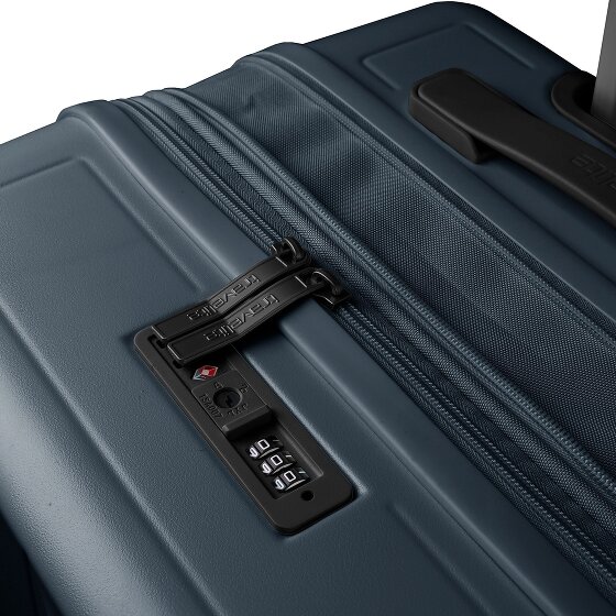 Travelite Panello 4 ruedas Carrito M 65 cm con pliegue de expansión