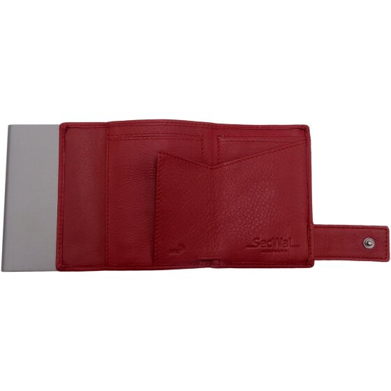 SecWal SecWal 2 Funda para tarjetas de crédito Cartera de piel RFID 9 cm