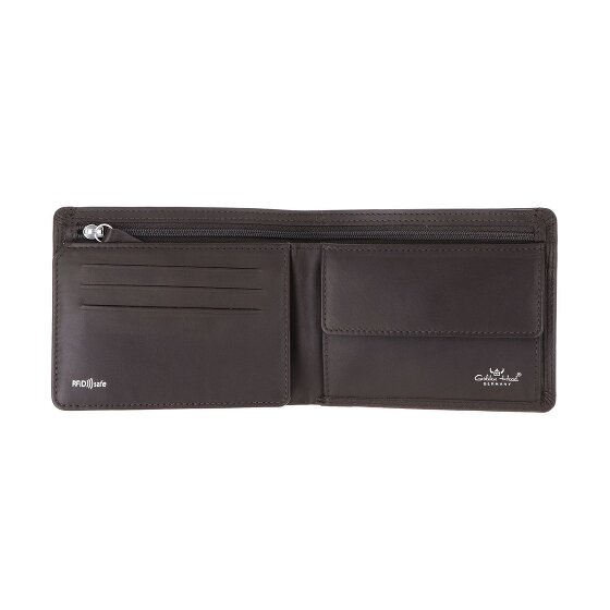 Golden Head Polo Cartera Bloqueo RFID Piel natural 12.5 cm
