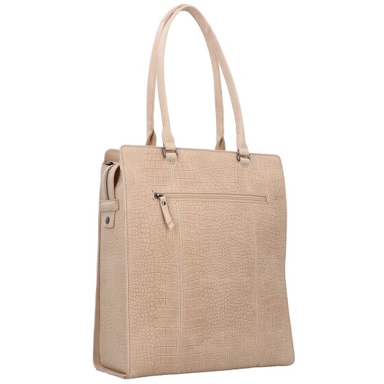 Burkely Bolsa de hombro Casual Carly Piel 33 cm Compartimento para portátil