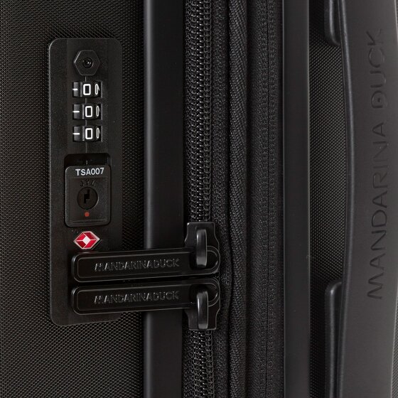 Mandarina Duck Tank Case 4 ruedas Trolley de cabina S 55 cm Con fuelle expandible