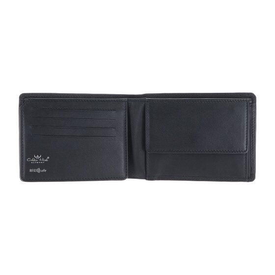 Golden Head Polo Cartera Bloqueo RFID Piel natural 12.5 cm