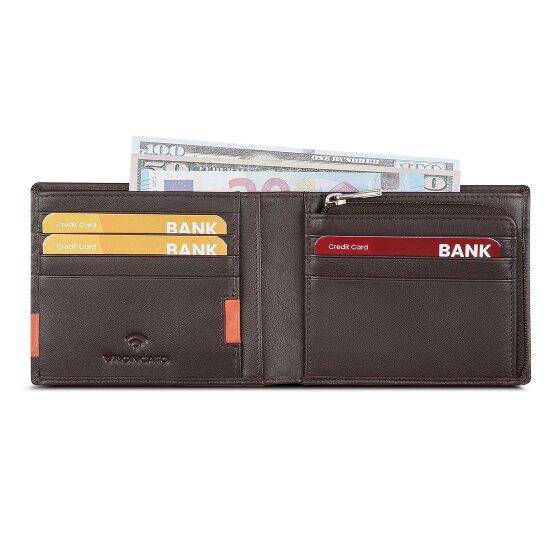 Roncato Monaco Cartera Piel 9 cm