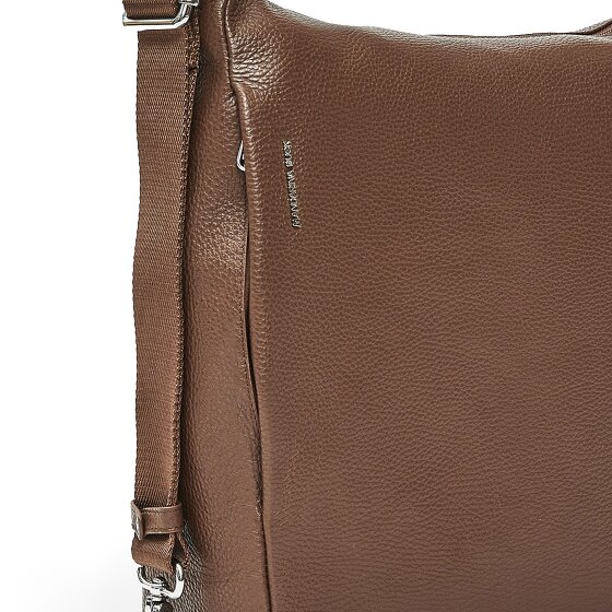 Mandarina Duck Mellow Leather Bolsa de hombro Piel natural 36 cm