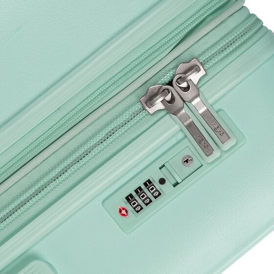 Heys Pastel 4 ruedas Carro de la cabina S 53 cm con pliegue de expansión