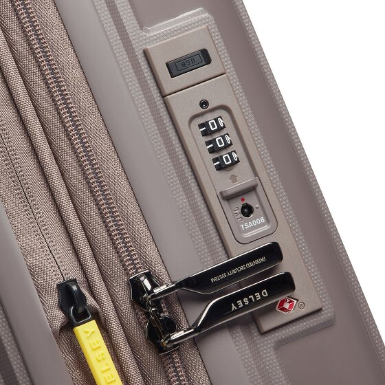 Delsey Paris Lutece 4 ruedas Carro de la cabina 55 cm con pliegue de expansión