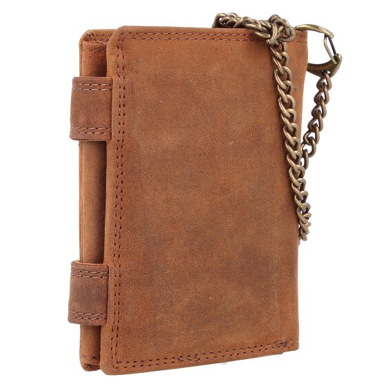 Greenland Nature Billetera Montenegro de cuero RFID 9 cm