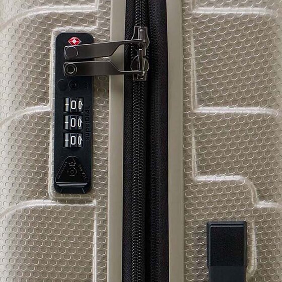 Echolac Exo 4 ruedas Juego de maletas 3 piezas con pliegue de expansión