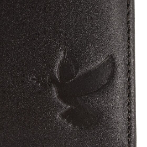 oxmox Leather Cartera Bloqueo RFID Piel natural 10 cm