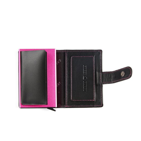 Greenburry Nappa Estuche para tarjetas de crédito Protección RFID Piel 7 cm