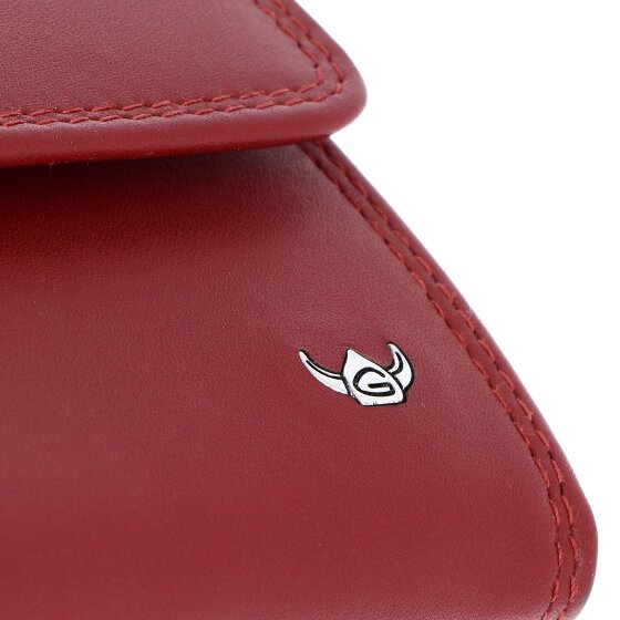 Golden Head Polo Cartera Bloqueo RFID Piel natural 19.5 cm