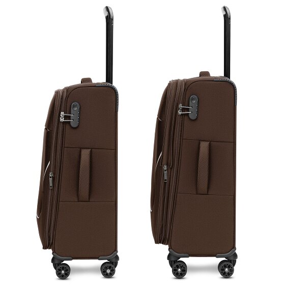 Stratic taska Trolley de 4 ruedas M 65 cm con pliegue extensible