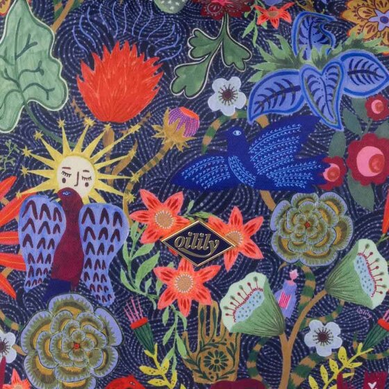 Oilily Schokland Treasues Honey Honey Bolsa de hombro 29 cm