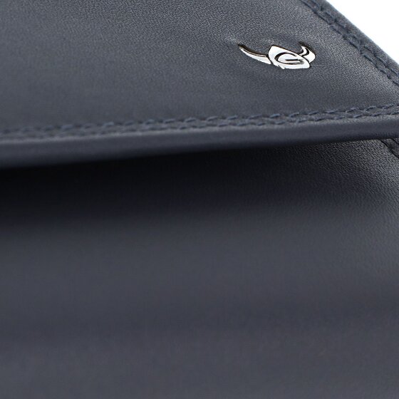 Golden Head Polo Cartera Bloqueo RFID Piel natural 17 cm