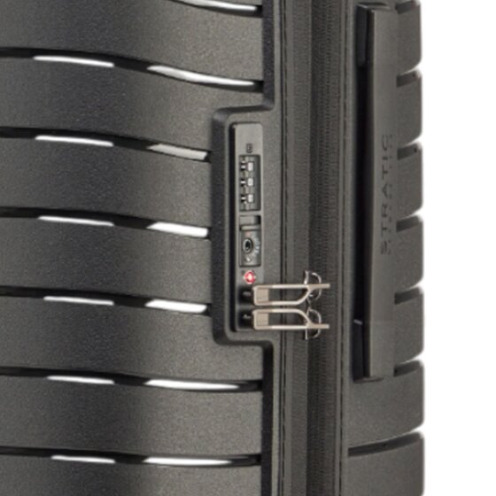 Stratic Novium 4 ruedas Carrito L 77 cm con pliegue de expansión