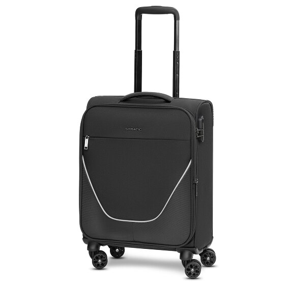Stratic taska Trolley de cabina de 4 ruedas S 55 cm con pliegue extensible
