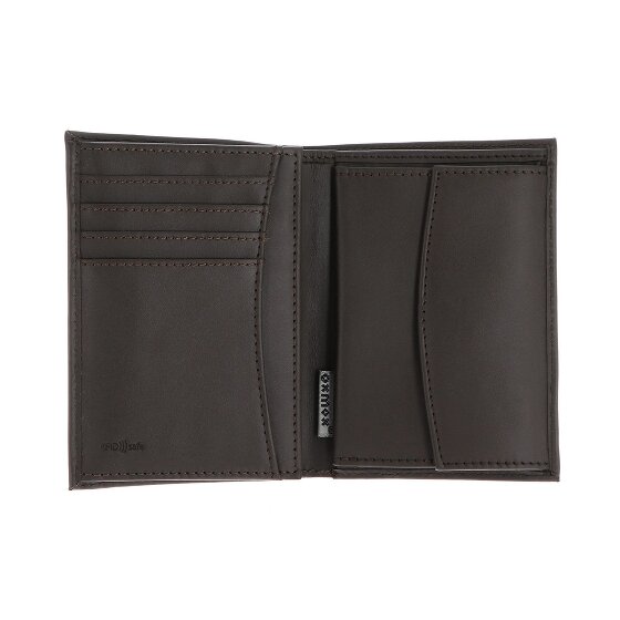 oxmox Leather Cartera Bloqueo RFID Piel natural 10 cm