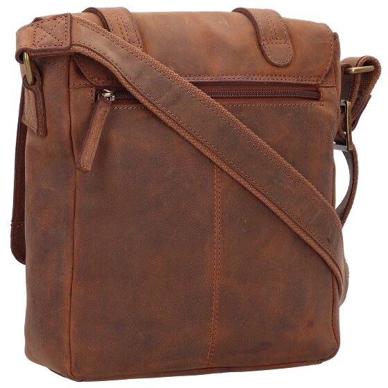 Greenland Nature Bolso de hombro Montenegro de cuero RFID 23 cm