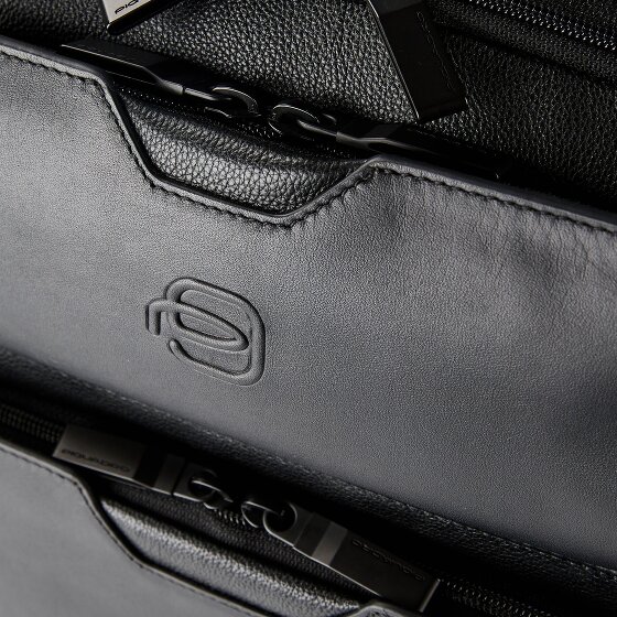 Piquadro Ael Mochila de día Piel 37 cm Compartimento para el portátil