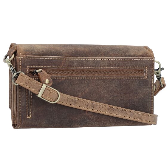 Greenburry Vintage Bolso de mano Protección RFID Piel 20 cm