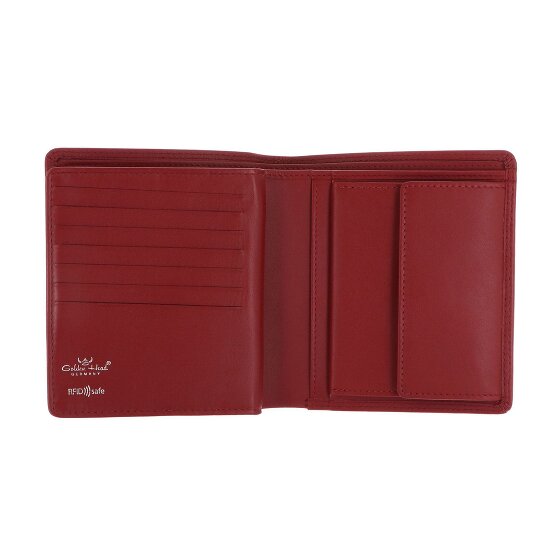 Golden Head Polo Cartera Bloqueo RFID Piel natural 11.5 cm