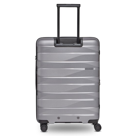 Bergpfeil Trolley de viaje de 4 ruedas M 66 cm con pliegue de expansión