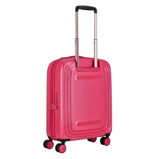 Mandarina Duck Logoduck + Metal 4 ruedas Trolley S 55 cm Con fuelle expandible