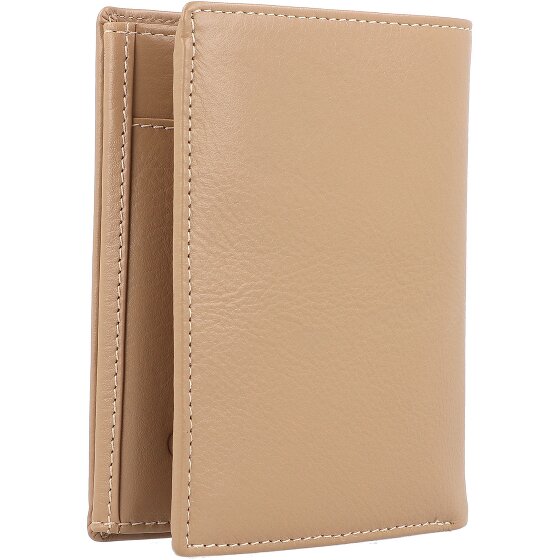 Esquire Billetera de cuero RFID Perú 9,5 cm