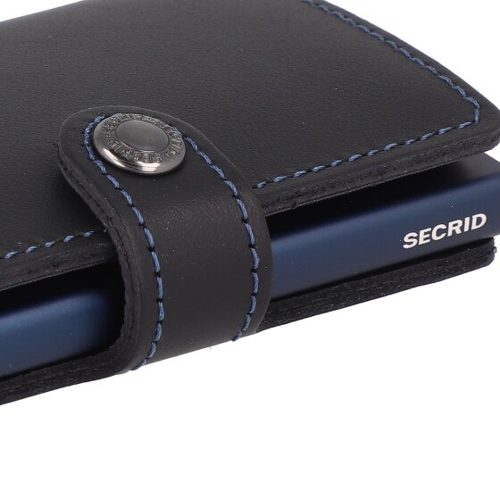Secrid Miniwallet Original Funda para tarjetas de crédito Cartera de piel RFID 6,5 cm