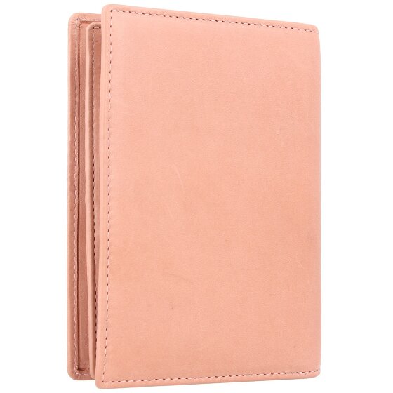 Greenland Nature Funda de color suave para pasaporte de cuero RFID 12 cm