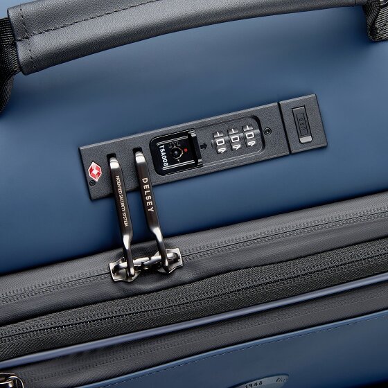 Delsey Paris Turenne Soft 4 ruedas Carro de la cabina 55 cm con pliegue de expansión