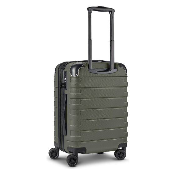 Tonino Lamborghini Milano 4 ruedas Trolley de cabina S 54 cm Con fuelle expandible